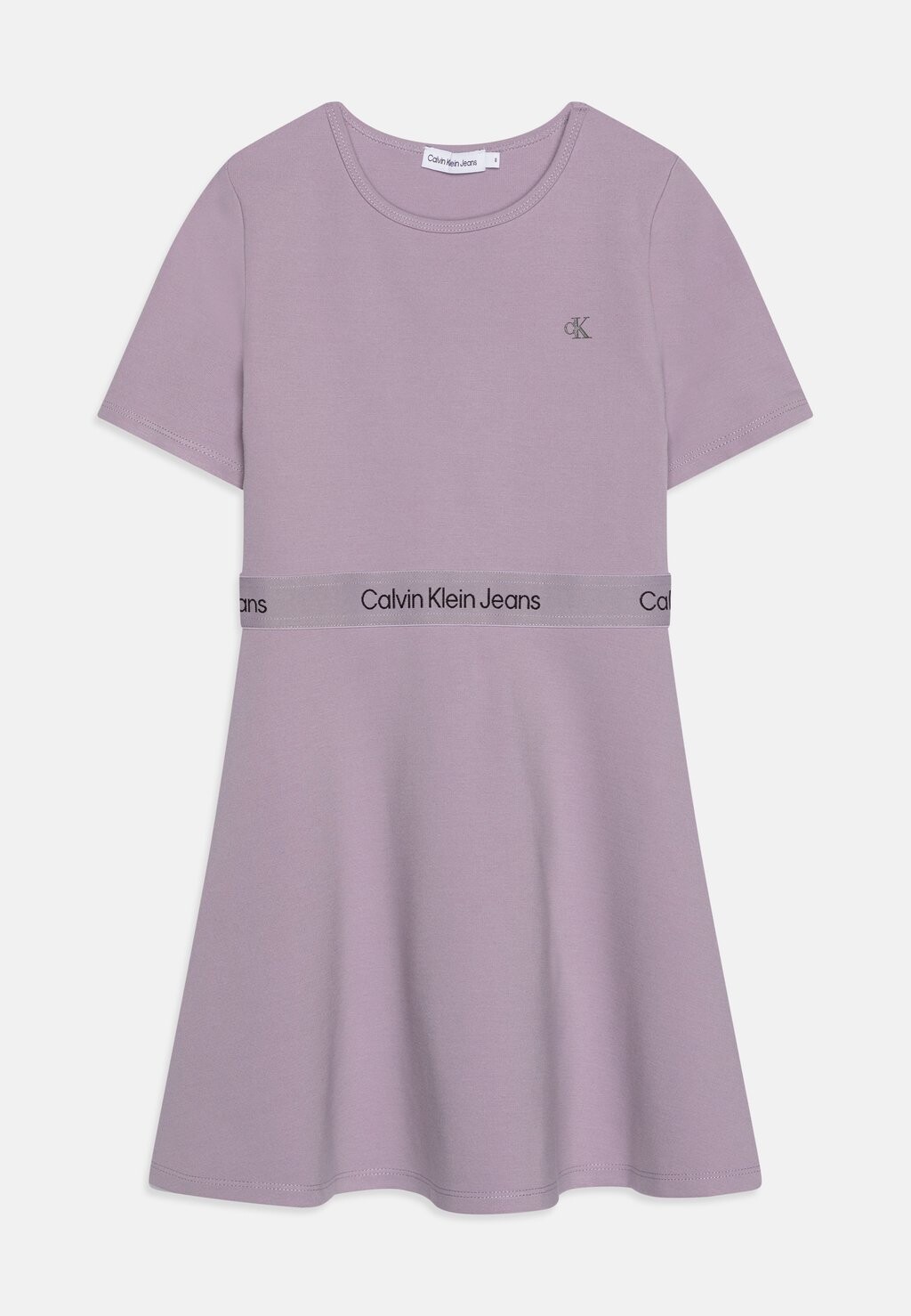 

Платье из джерси Punto Tape Dress Calvin Klein Jeans, цвет lavender aura