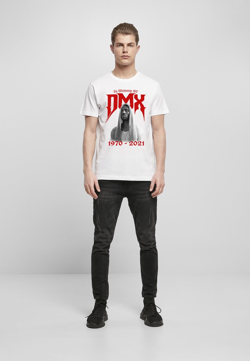 

Футболка с принтом Mister Tee, белый