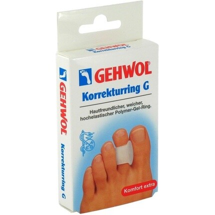 

Корректирующее кольцо Gehwol G – упаковка из 3 шт., Eduard Gerlach Gmbh, Серый