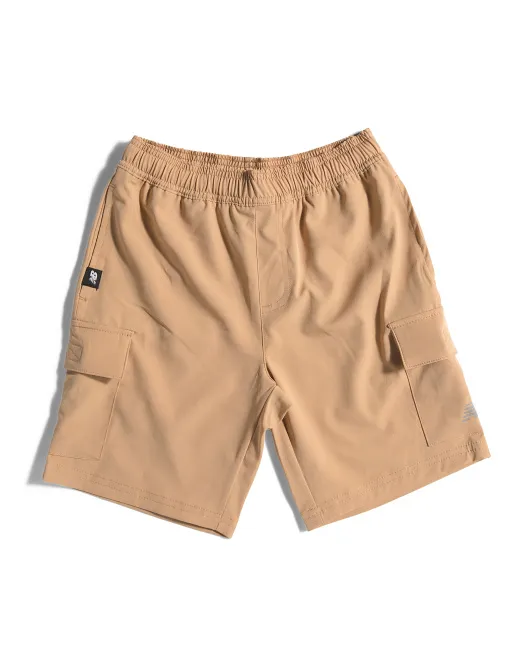 

Гибридные шорты для гольфа Big Boy's Cargo New Balance, цвет Tan