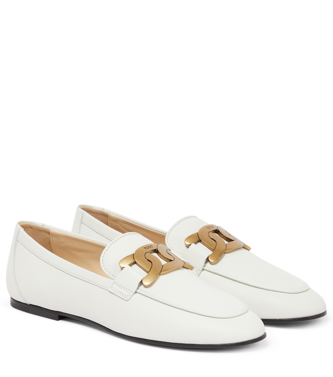 

Кожаные лоферы Kate Tod's, белый