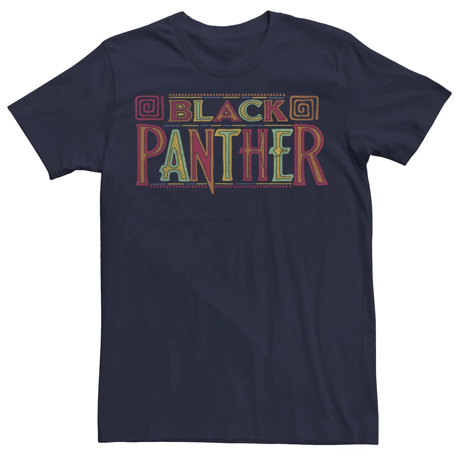 Мужская футболка с графическим логотипом и рисунком фильма «Черная пантера» Marvel