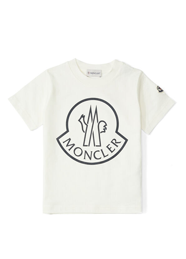

Футболка для мальчика с логотипом Moncler, белый