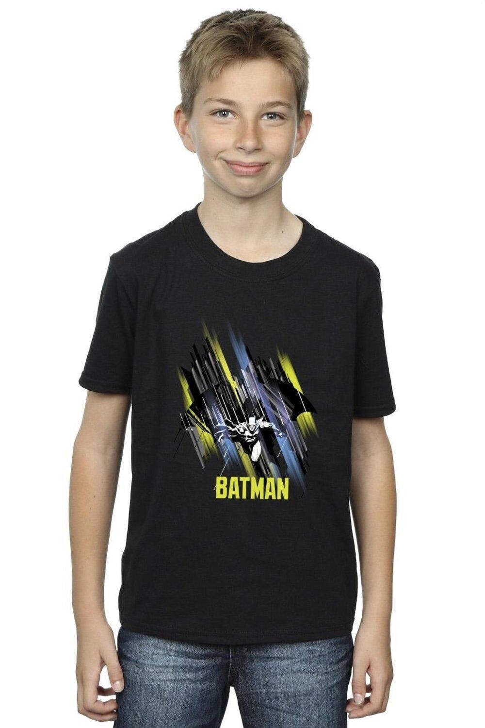 

Футболка с летающим Бэтменом DC Comics, черный