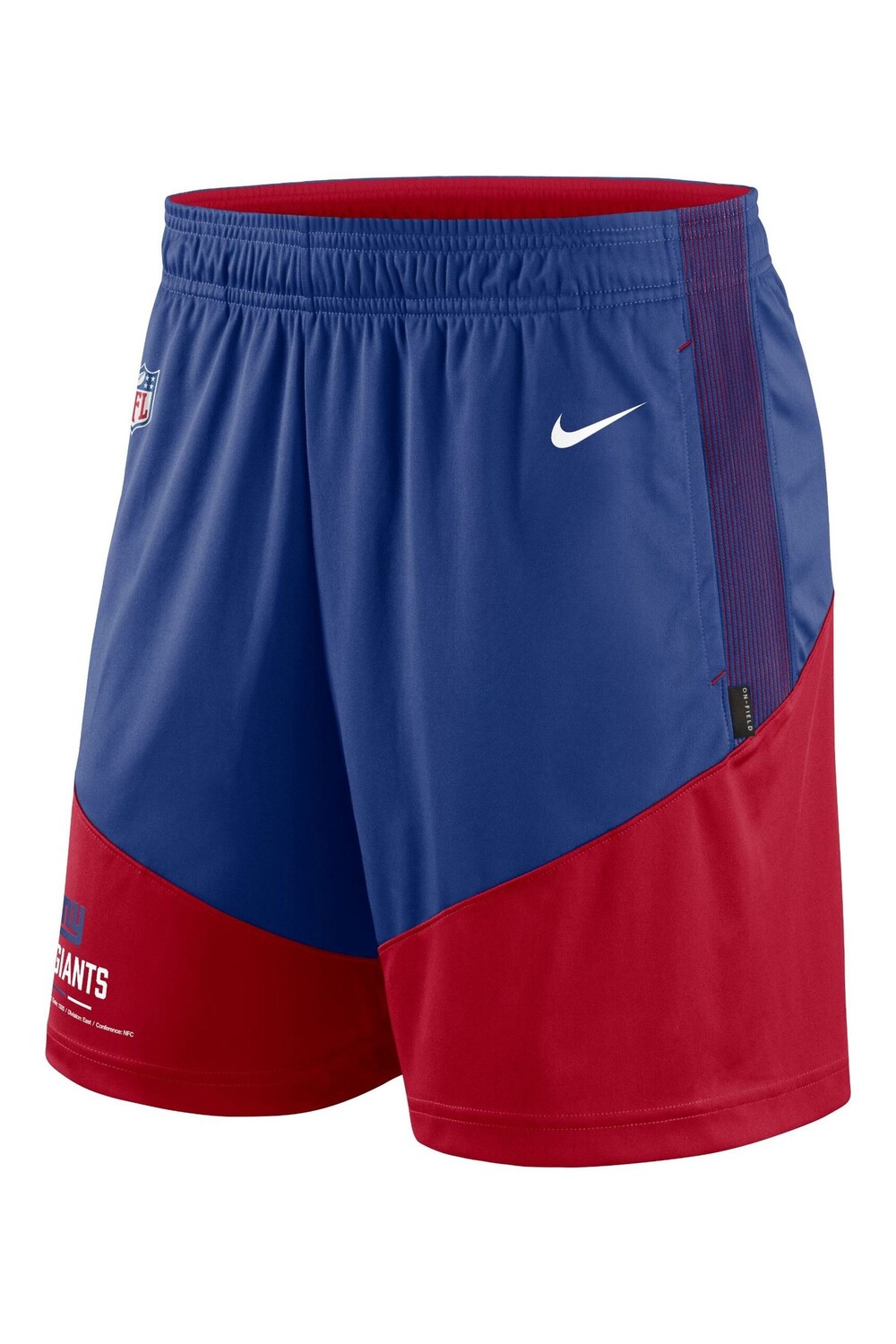 

Фанатики Нью-Йорк Джайентс на боковой линии Dri-Fit трикотаж Nike Nike, красный