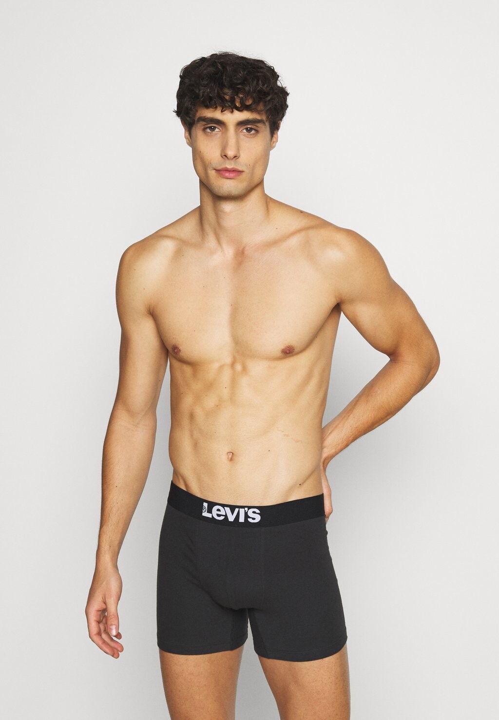 

Трусы MEN SOLID BASIC VINTAGE STRIPE 4 PACK Levi's, черный