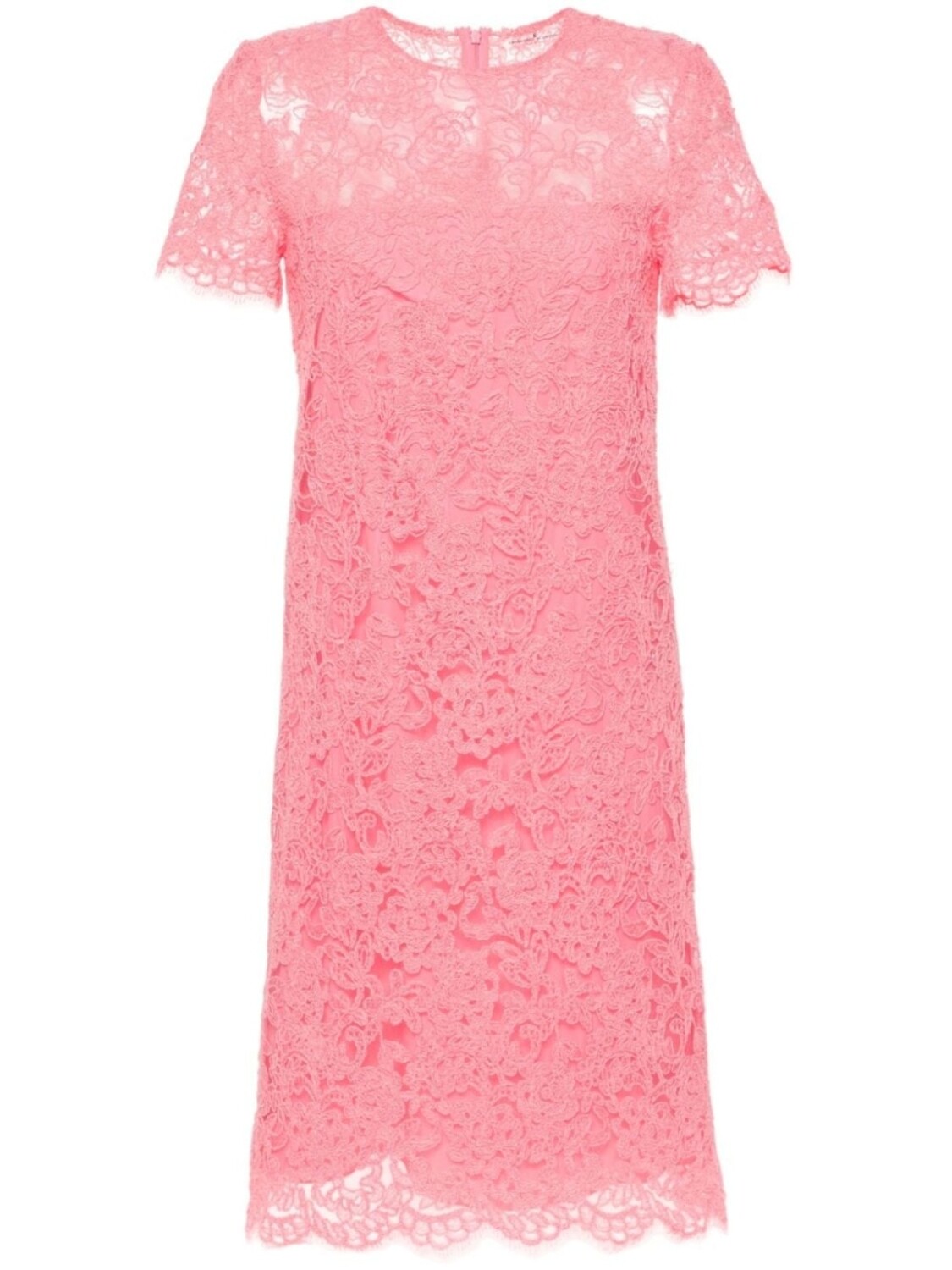

Ermanno Scervino платье миди с цветочной аппликацией, розовый