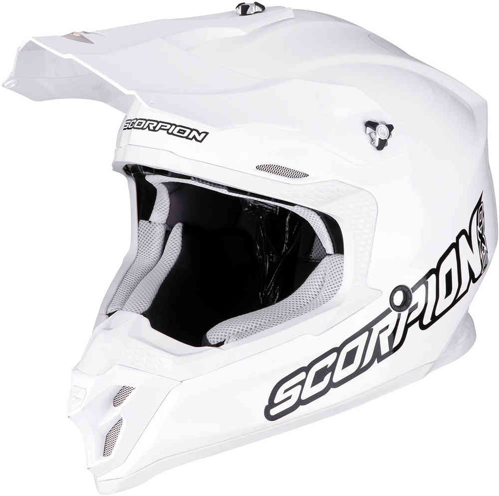 VX-16 Воздушный шлем для мотокросса Scorpion, белый