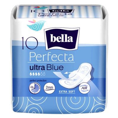 Гигиенические прокладки, 10 шт. Bella, Perfecta Ultra Blue прокладки bella perfecta ultra blue 10 шт