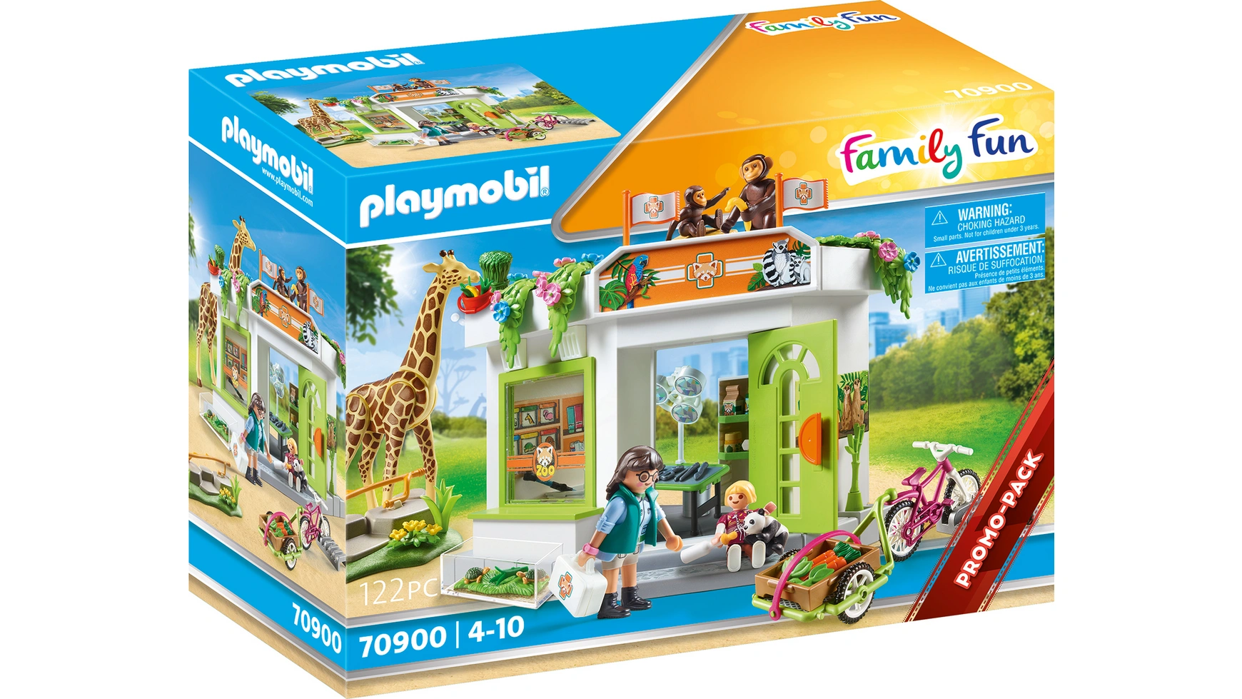 Семейное развлечение ветеринарная практика в зоопарке Playmobil цена и фото