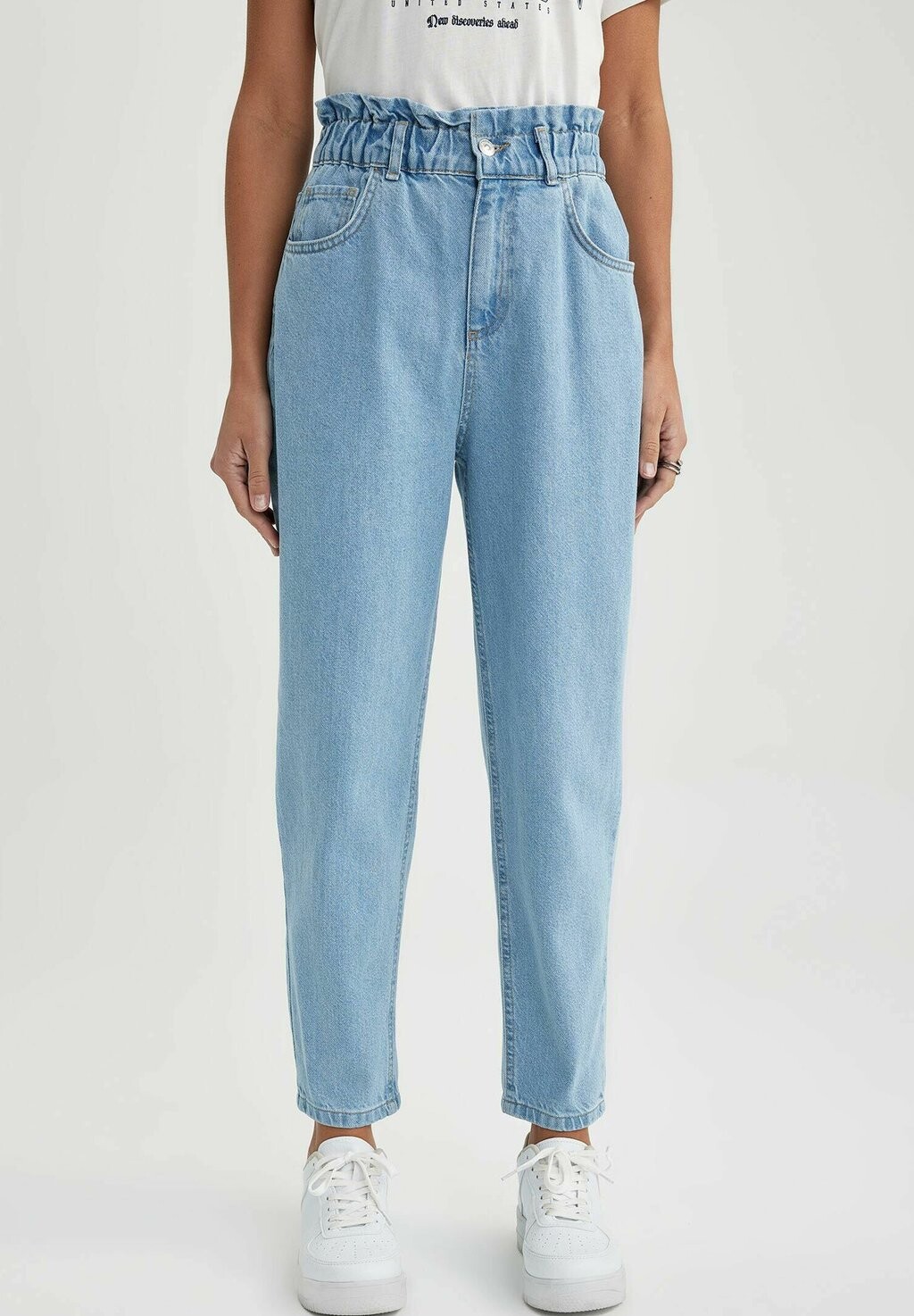 

Джинсы Tapered Fit DeFacto, синий