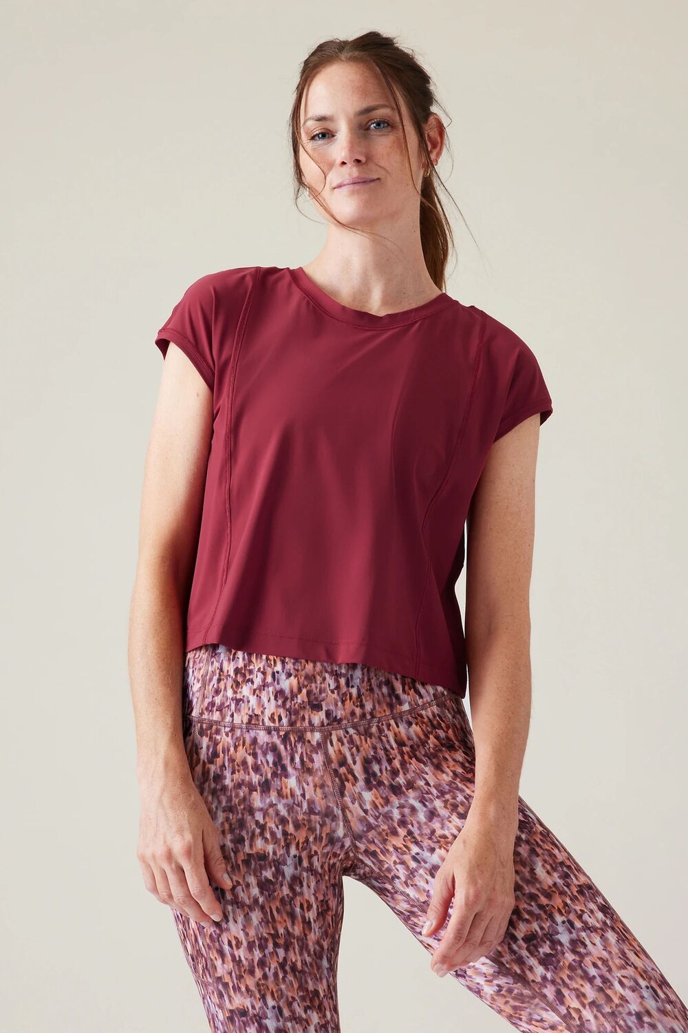 

Футболка Ultimate Hybrid Athleta, красный