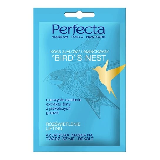 

Осветляющая и омолаживающая маска для лица, 10 мл Perfecta, Bird`s Nest
