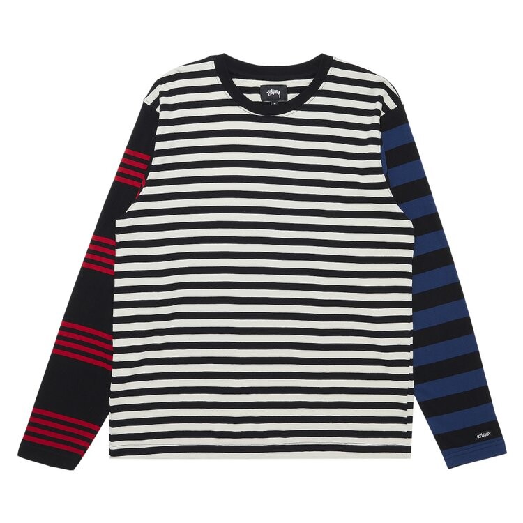 

Лонгслив Stussy Chaos Stripe 'Black', черный