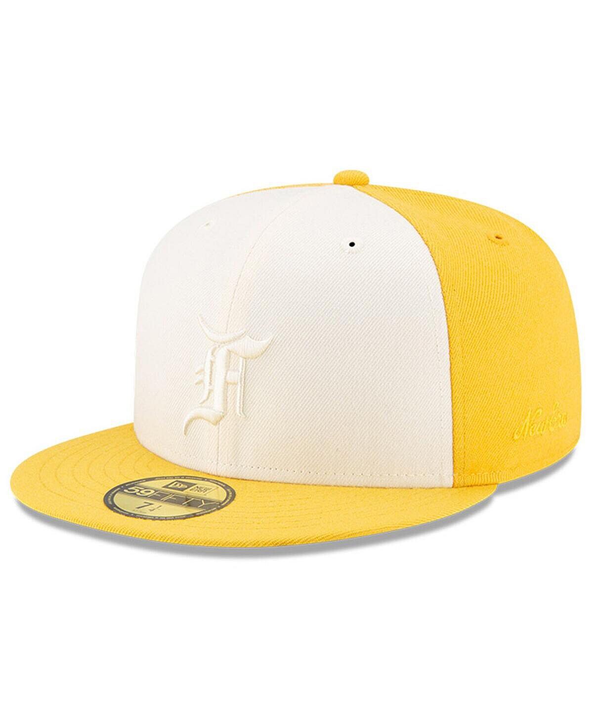 

Мужская приталенная шляпа Trucker 59FIFTY Cream and Gold Essentials x Fear of God New Era