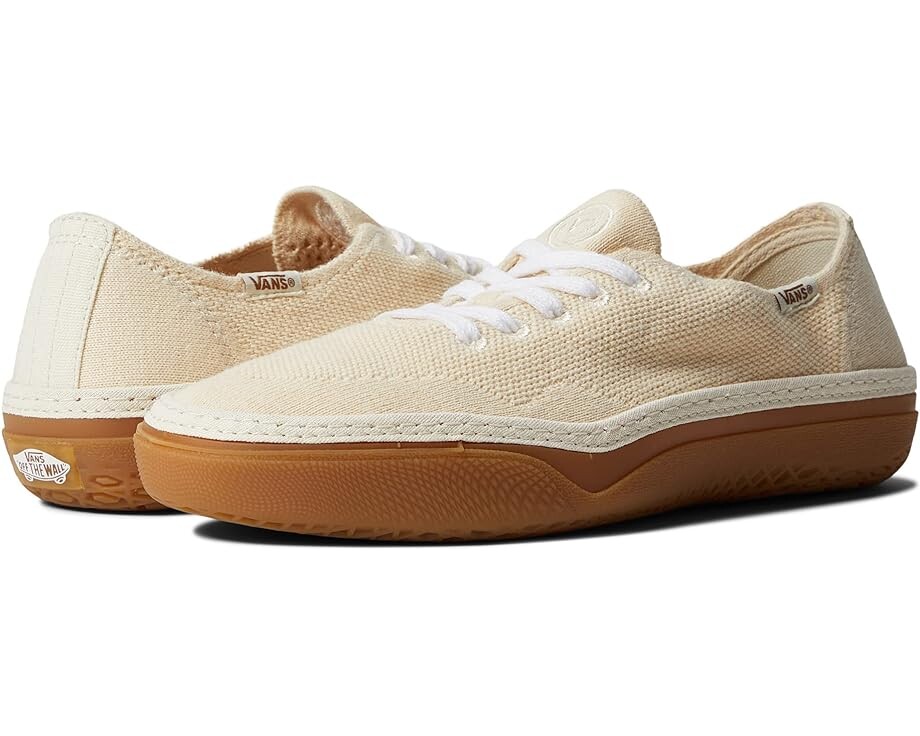 Кроссовки Vans Circle Vee, цвет Natural/Gum