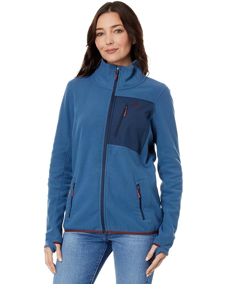 

Куртка L.L.Bean Pathfinder Performance Fleece Full Zip, цвет Bright Mariner/Nautical Navy