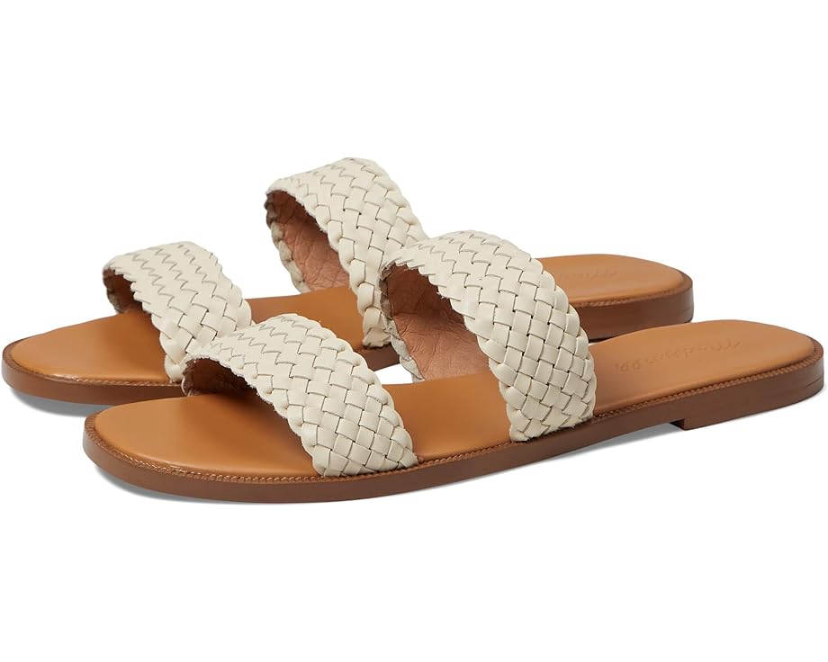 Сандалии Madewell The Teagan Slide Sandal in Leather, песочный сандалии madewell the alina platform sandal песочный
