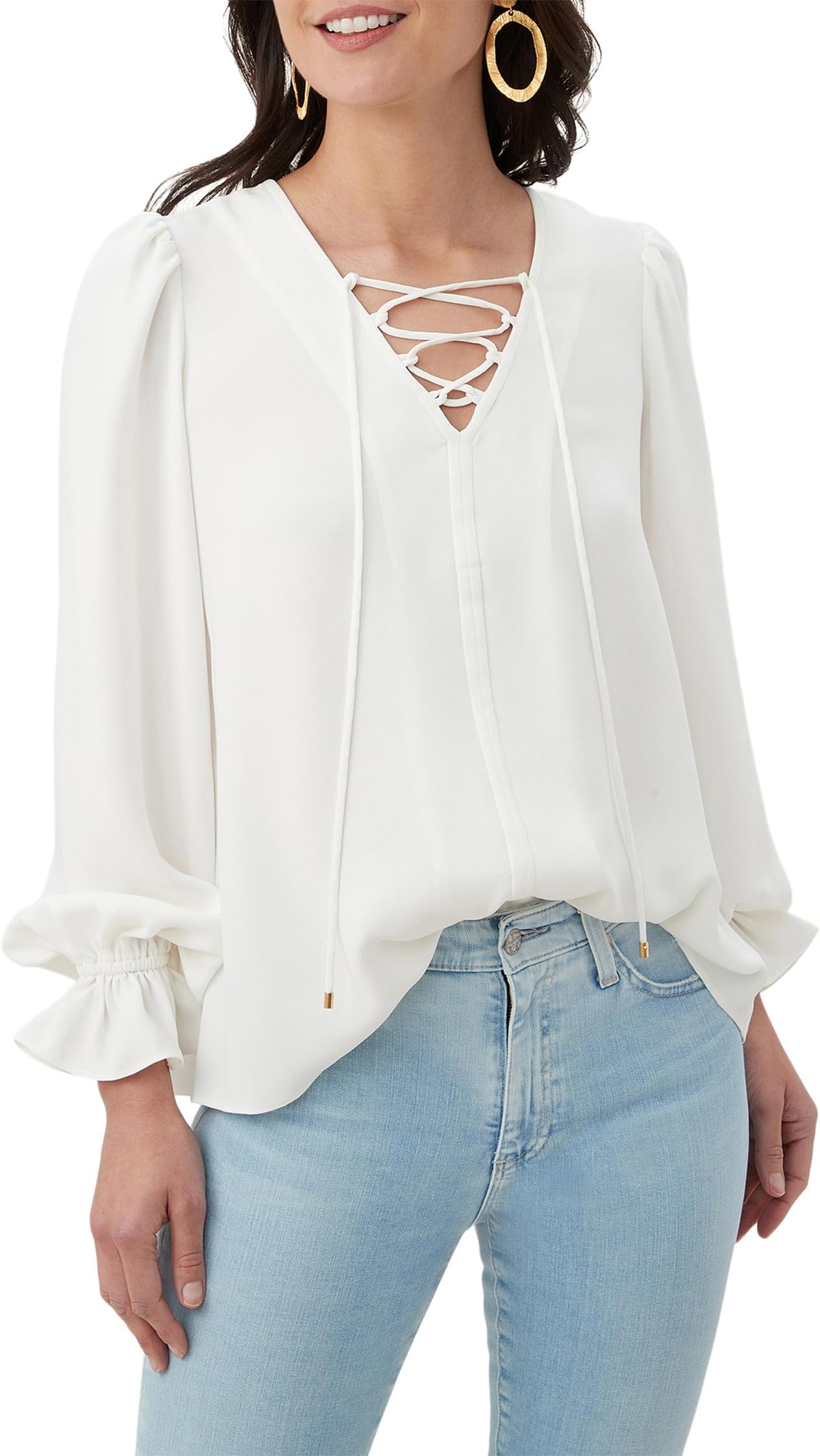 

Топ Trina Turk Zahara Top, цвет Whitewash