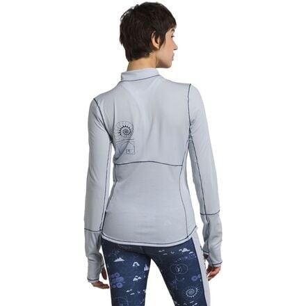 

Топ с длинными рукавами Ursa Major женский The North Face, цвет Dusty Periwinkle