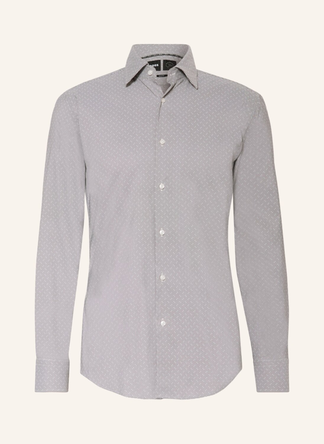 

Рубашка BOSS HANK PERFORMANCE Slim Fit, темно-серый