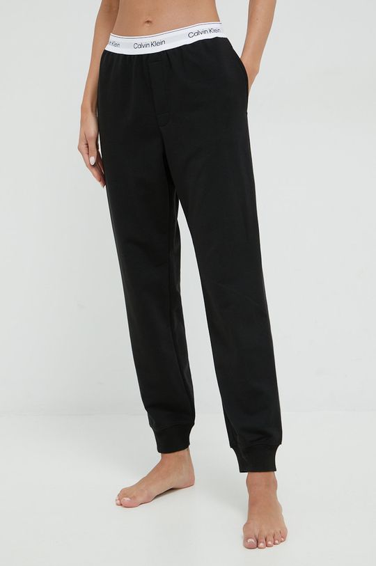 Пижамные штаны Calvin Klein Underwear, черный трусы бикини женские calvin klein underwear цвет оливковый qf4975e tby размер s 42