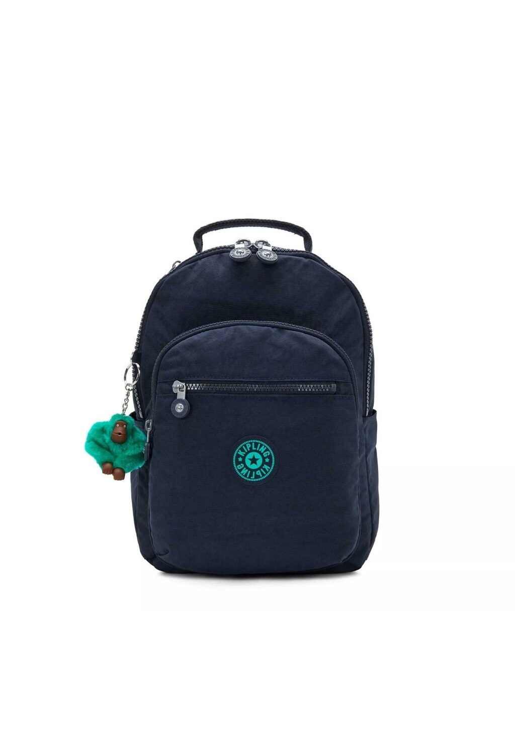 

Рюкзак Back To School Seoul S Kipling, цвет blue green block