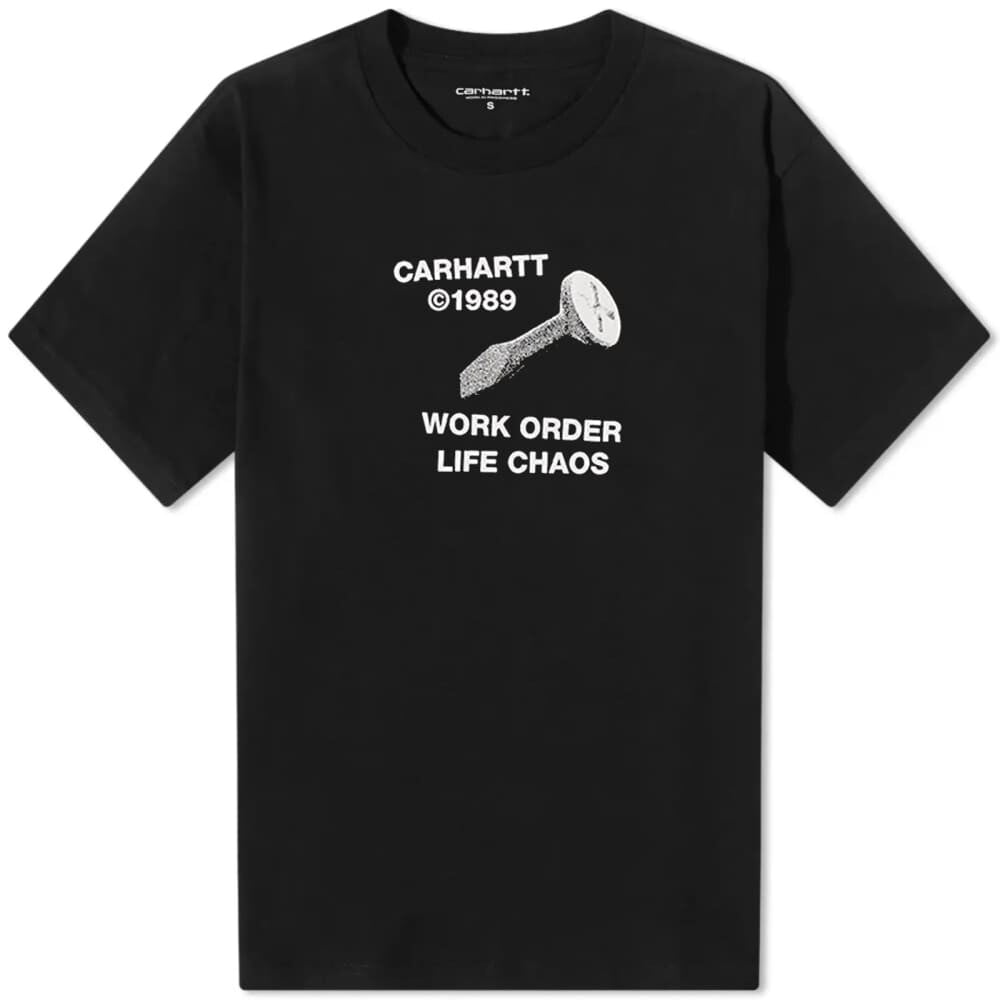 

Carhartt WIP Странный винтовой тройник, черный