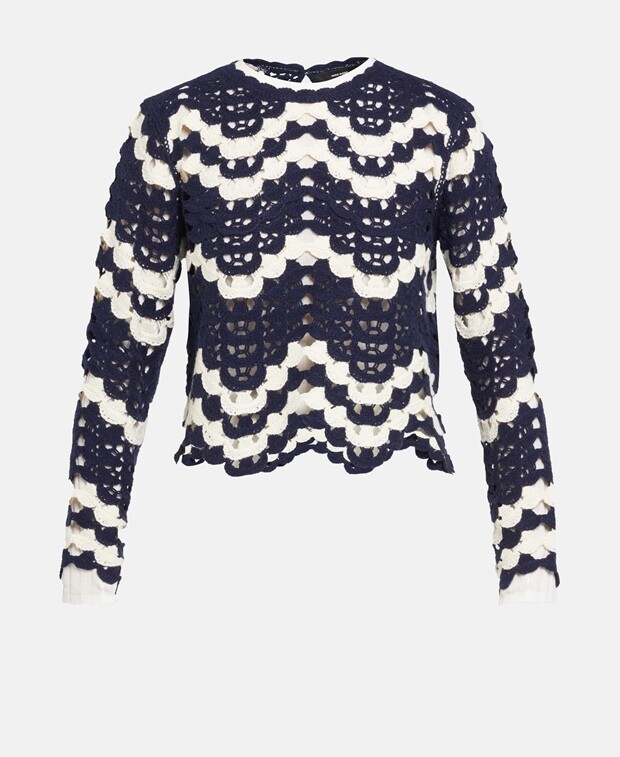 

Джемпер с длинными рукавами Vero Moda, темно-синий