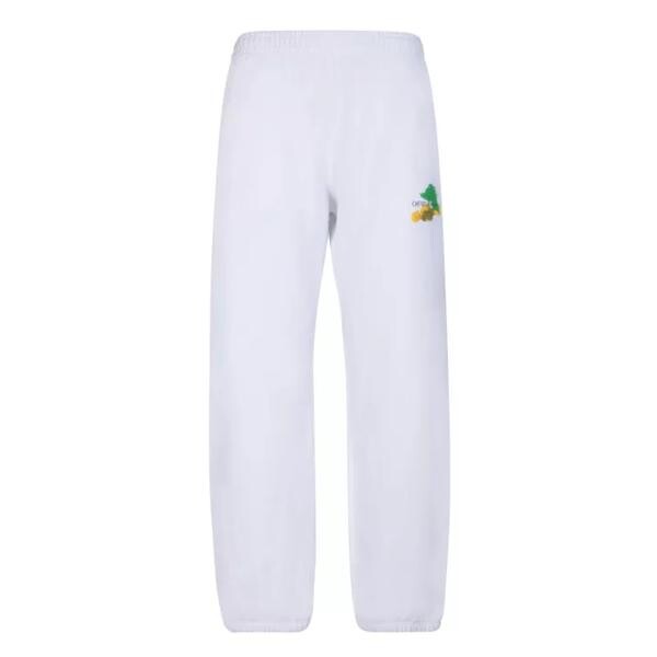 

Брюки brush arrow' sweatpants Off-White, белый