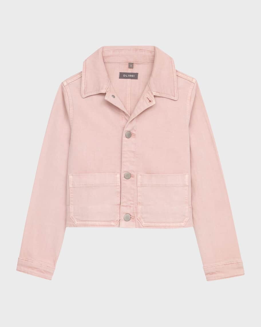 

Джинсовая куртка Manning для девочек, размер S-L DL1961 Premium Denim