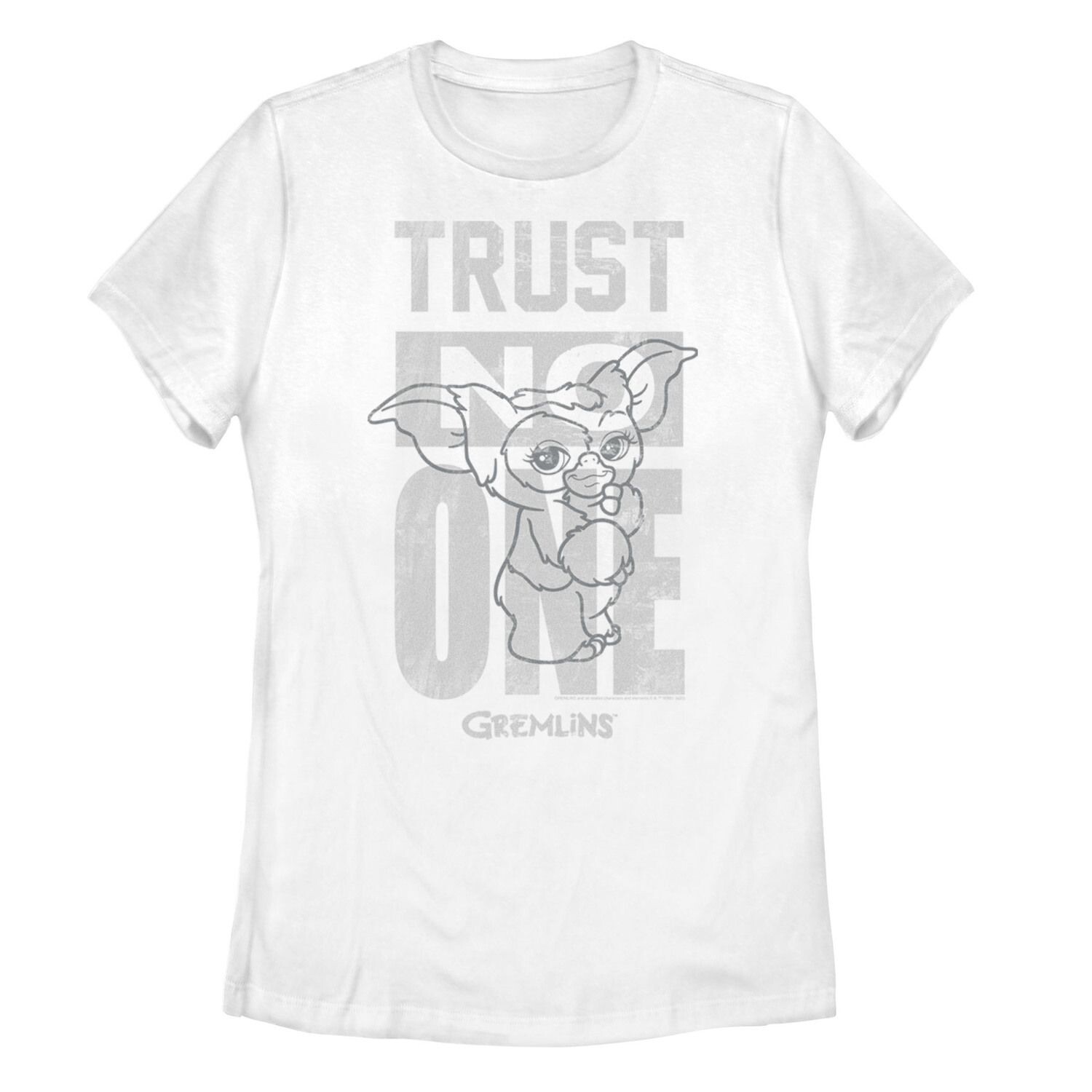

Футболка Juniors Gremlins Trust No One Line Art Licensed Character