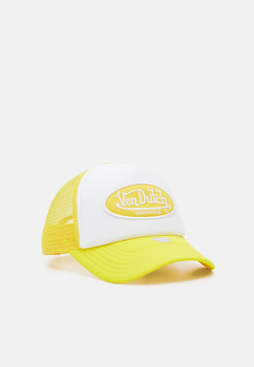 

Бейсболка Von Dutch, белый/желтый