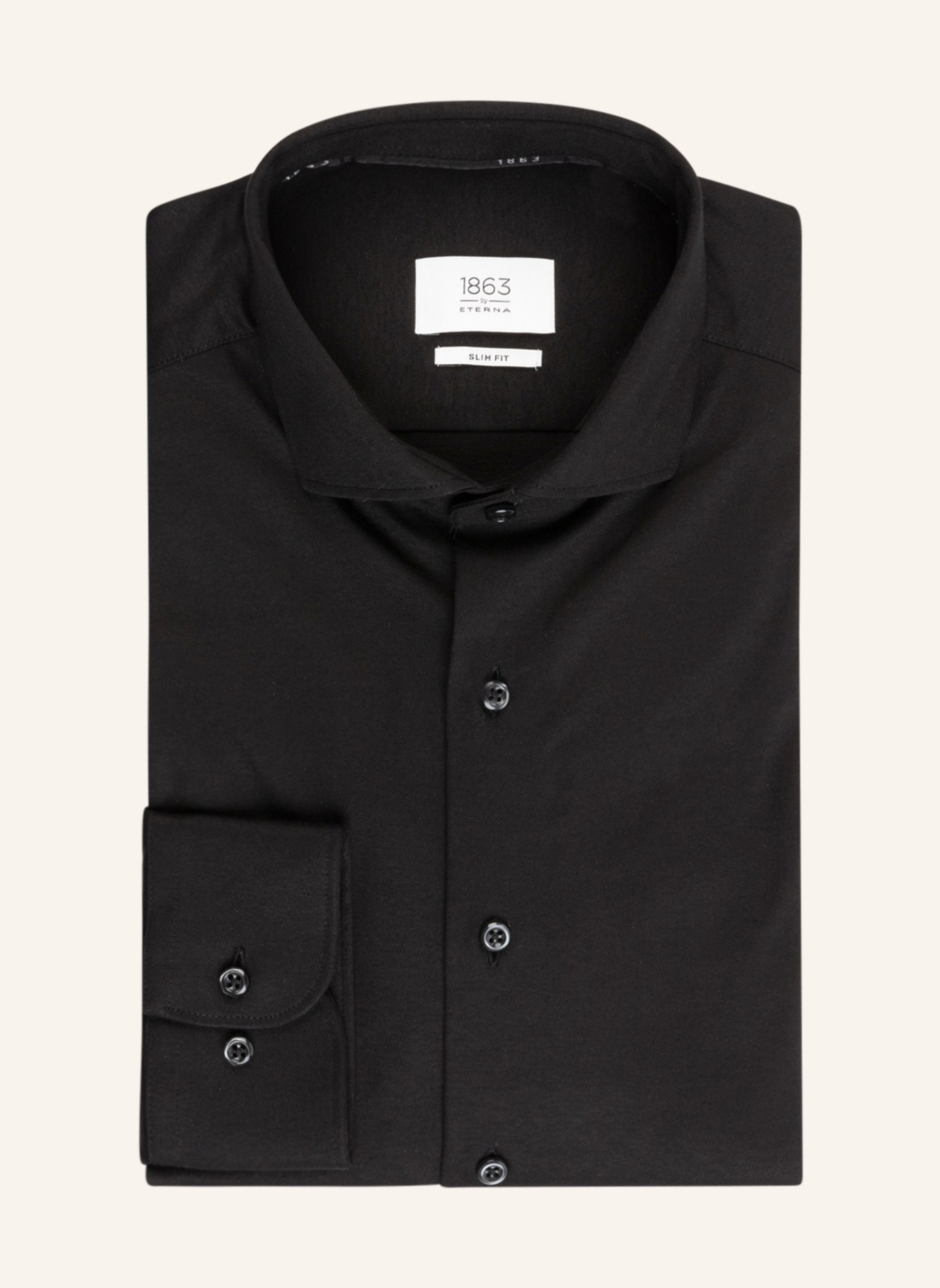 цена Рубашка ETERNA 1863 Slim Fit, черный