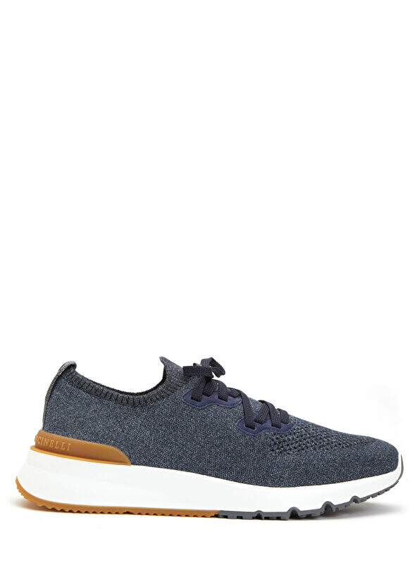 

Мужские кроссовки blue sock form logo Brunello Cucinelli