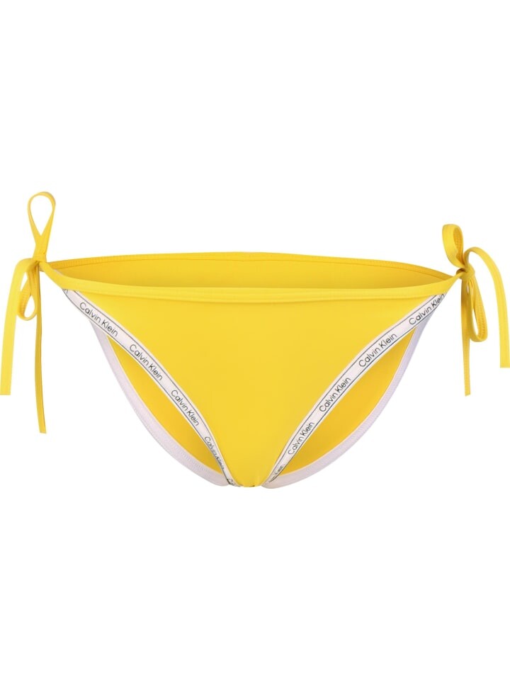 

Комплект бикини Calvin Klein, цвет eureka yellow