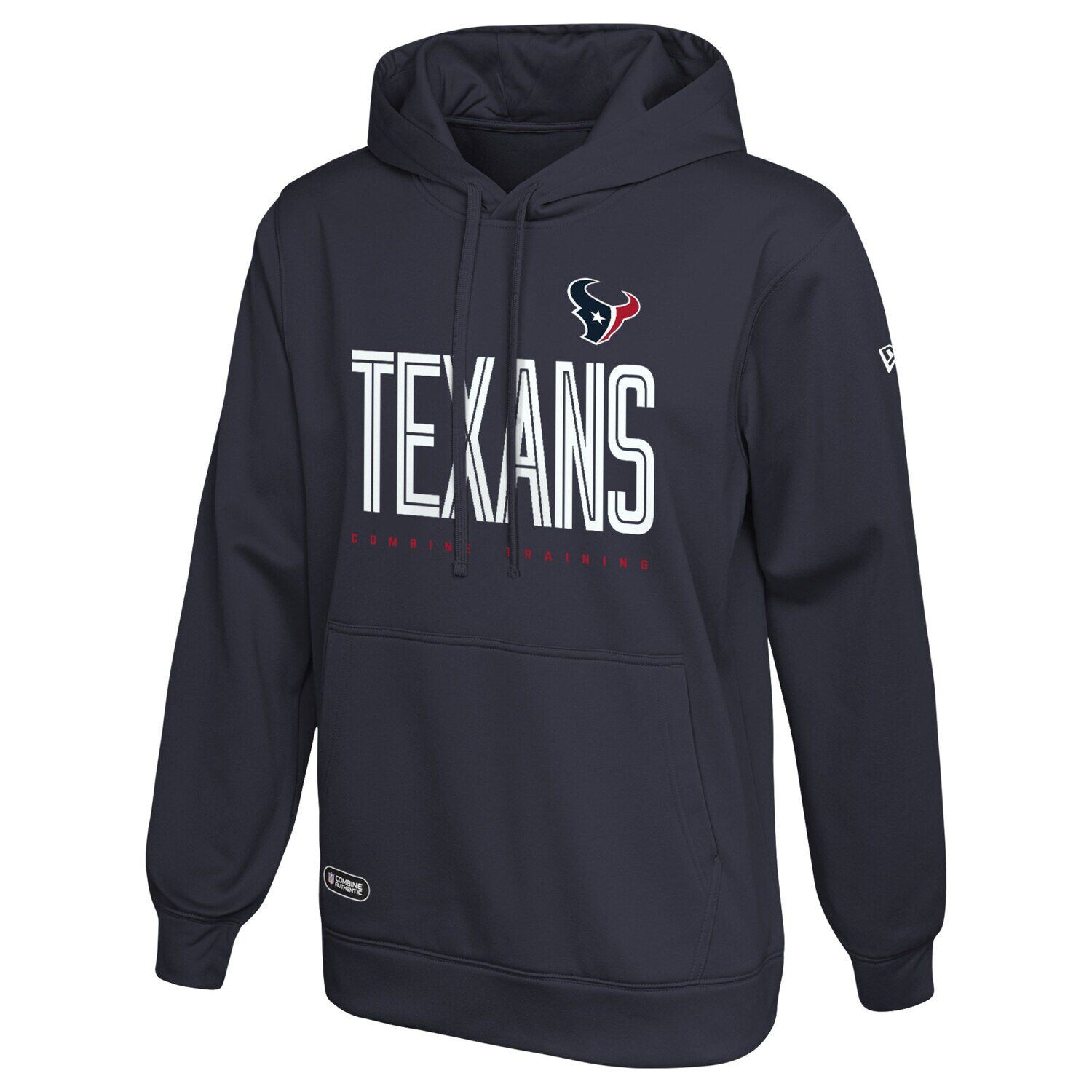 

Мужской темно-синий пуловер с капюшоном Houston Texans Joint Authentic Huddle Up New Era