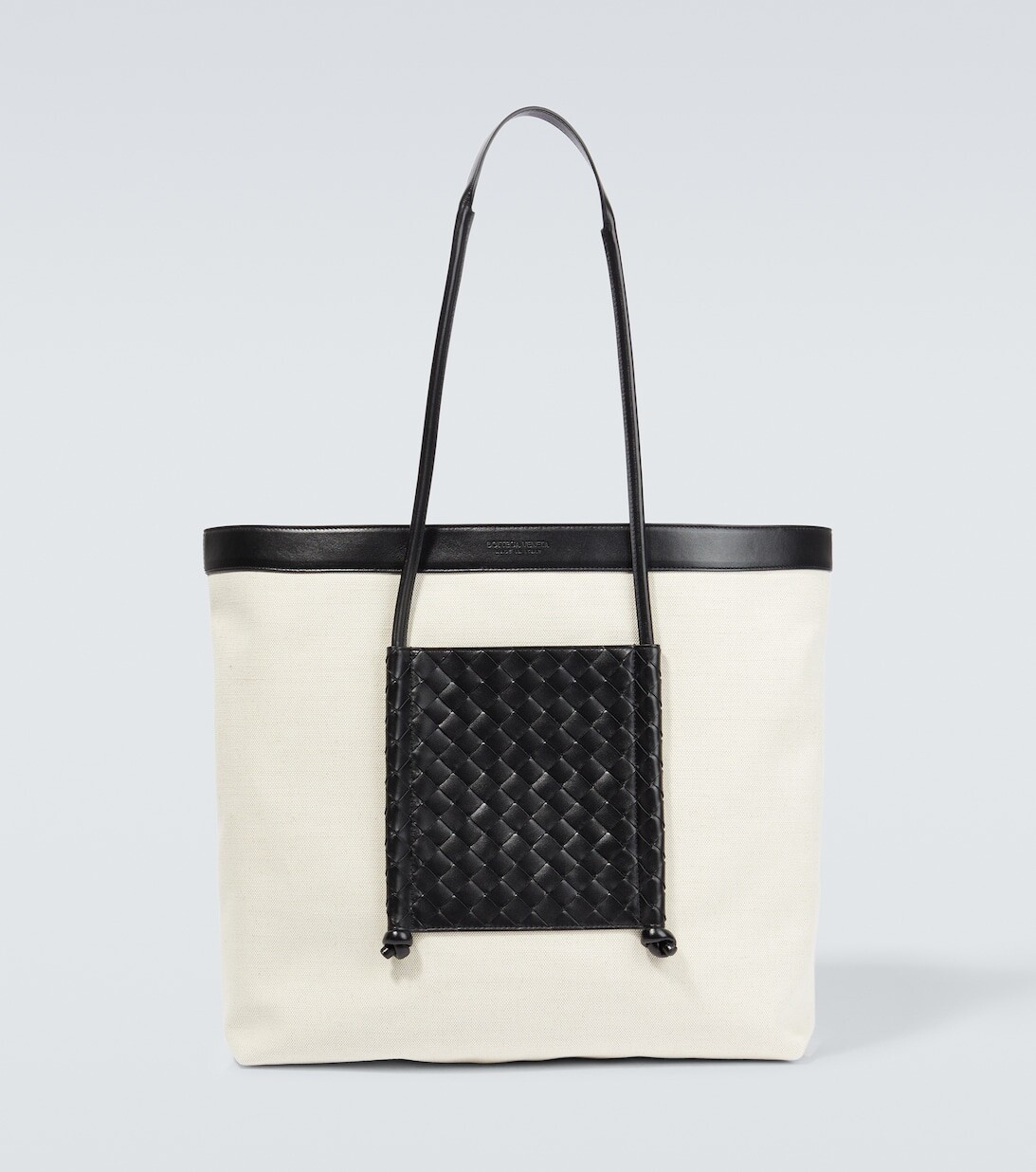 

Сумка-тоут Portello из парусины Bottega Veneta, разноцветный