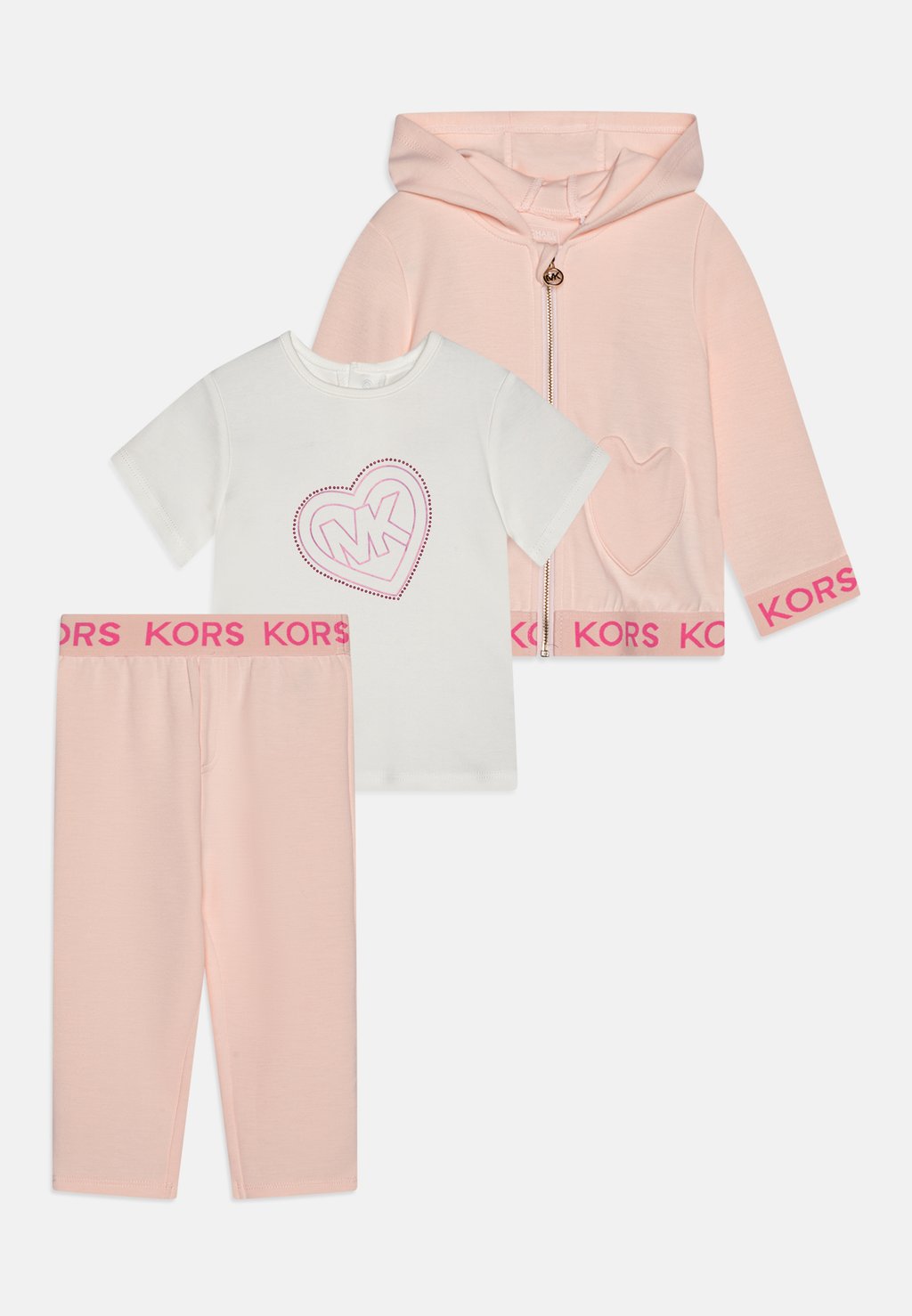 Подарок на рождение BABY SET Michael Kors Kids, цвет rosee du matin