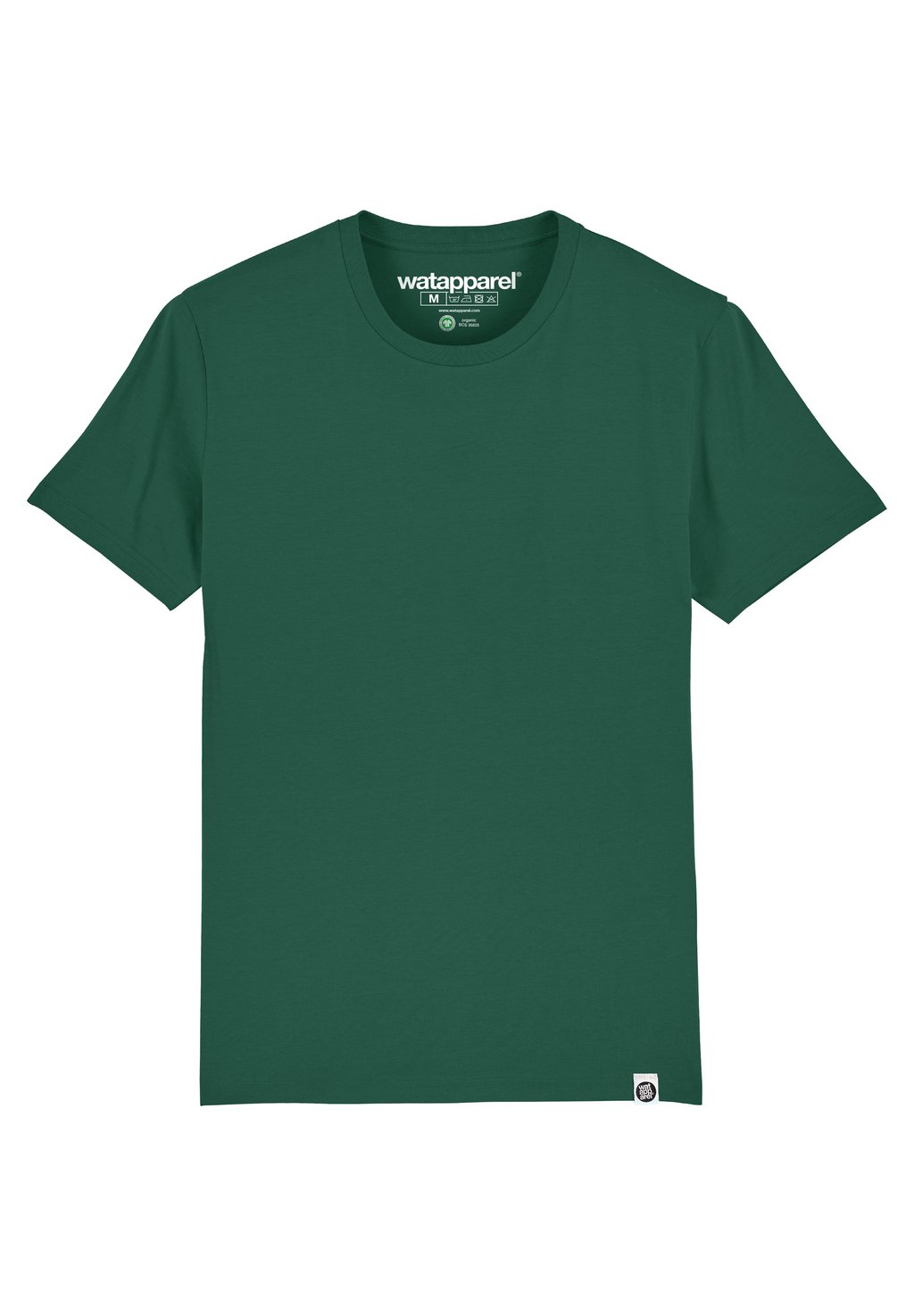 Базовая футболка Watapparel, цвет bottle green базовая футболка clean cut copenhagen цвет bottle green