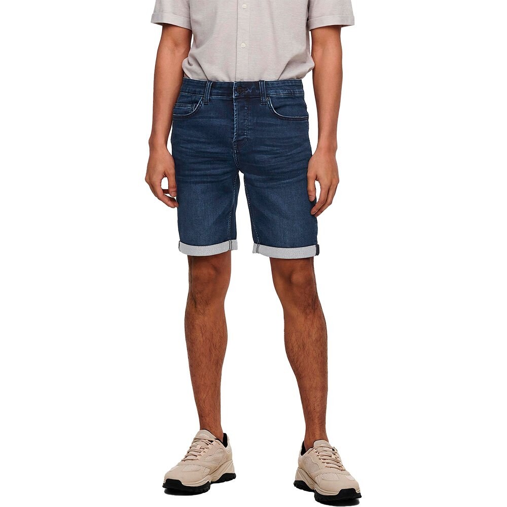 

Джинсовые шорты Only & Sons Ply Life Regular Pk 8583, синий
