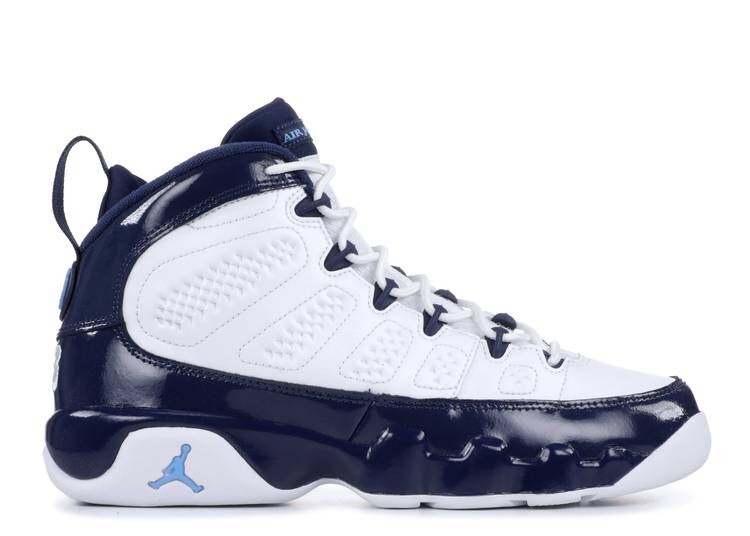 

Кроссовки AIR JORDAN 9 RETRO GS 'UNC', белый