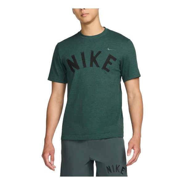 

Футболка основные swoosh dri fit тренировочные Футболка азиатские размеры Nike, зеленый