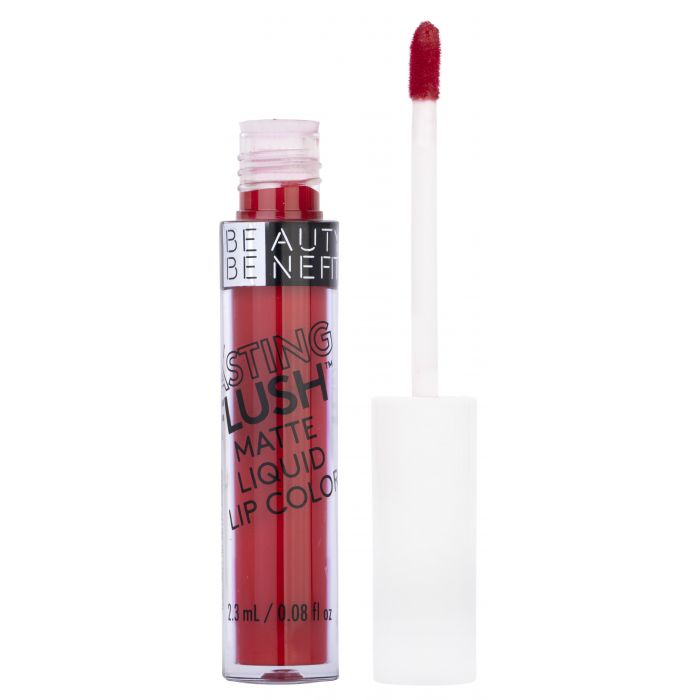 

Губная помада Lasting Flush Color de Labios Líquido Mate Beauty Benefits, Classic Red