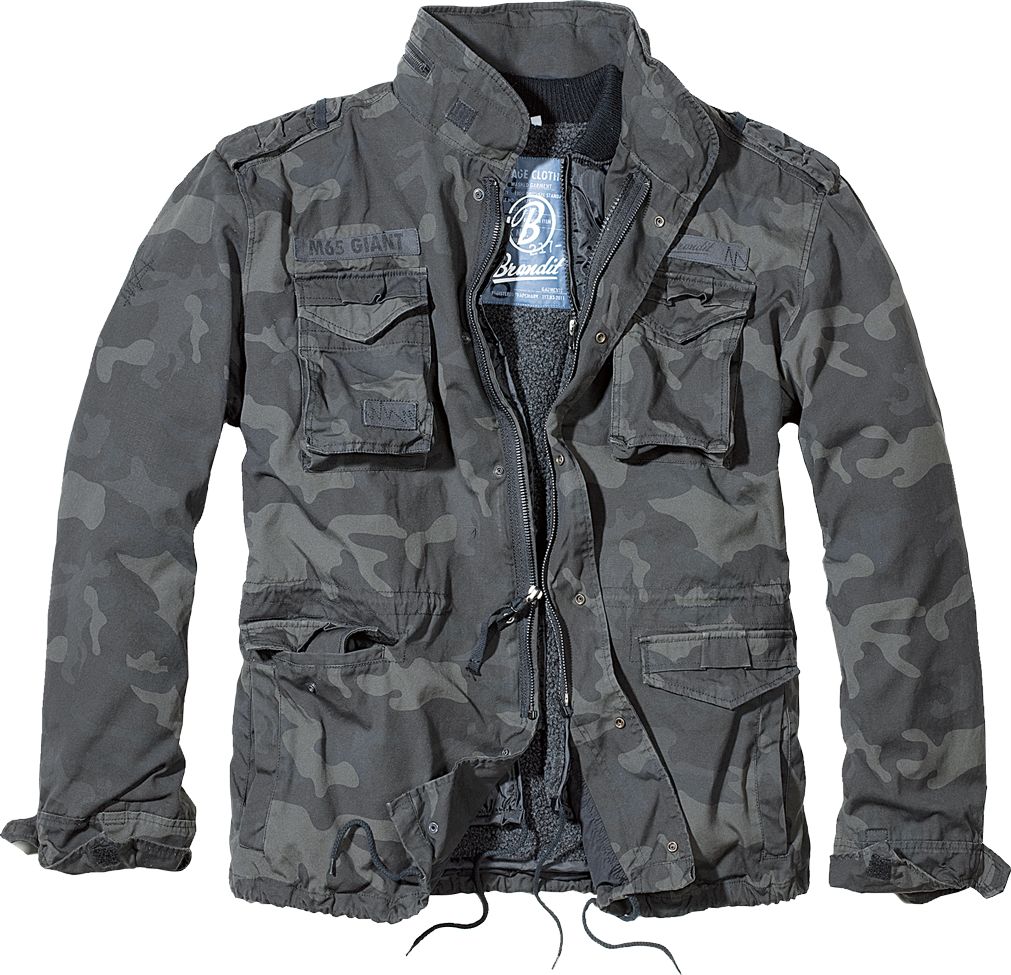 Куртка Brandit Jacke M65 Giant Jacket, цвет Camouflage куртка brandit jacke m65 giant jacket бежевый