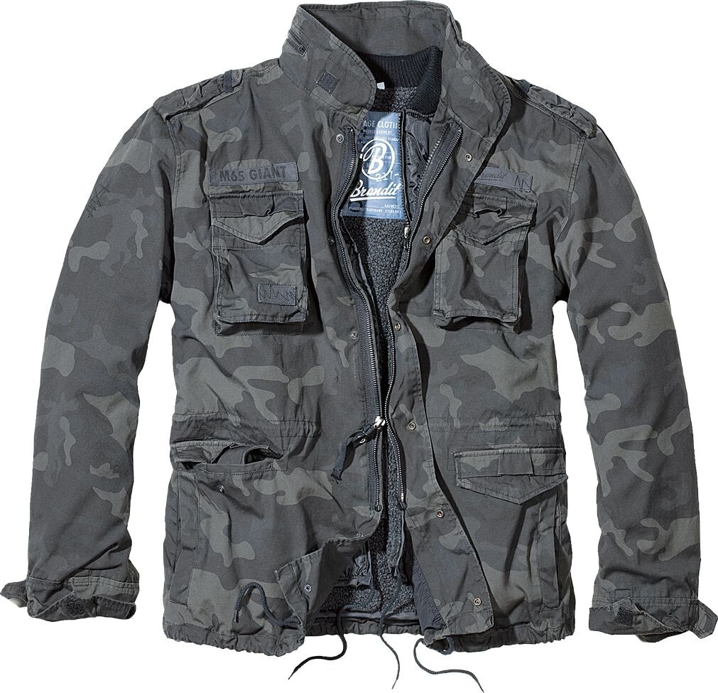 

Куртка Brandit Jacke M65 Giant Jacket, цвет Camouflage