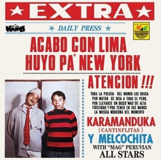 

Виниловая пластинка Karamanduka Y Melcochita - Acabo Con Lima Huyo Pa Nueva York