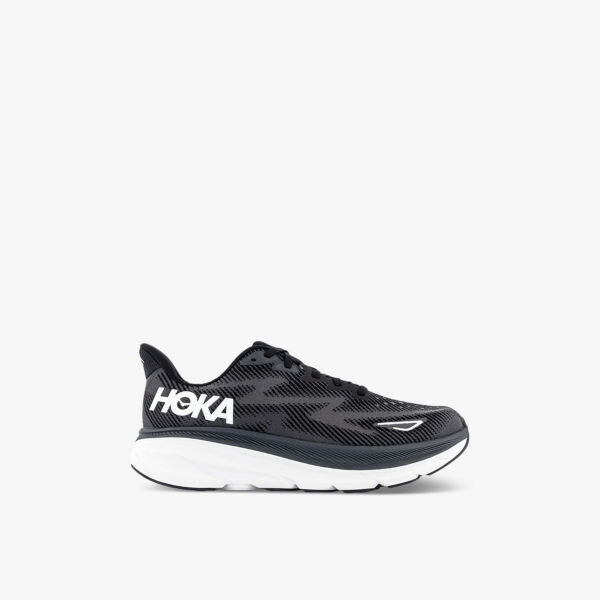 

Кроссовки с низким верхом и фирменной нашивкой Clifton 9 Hoka, черный