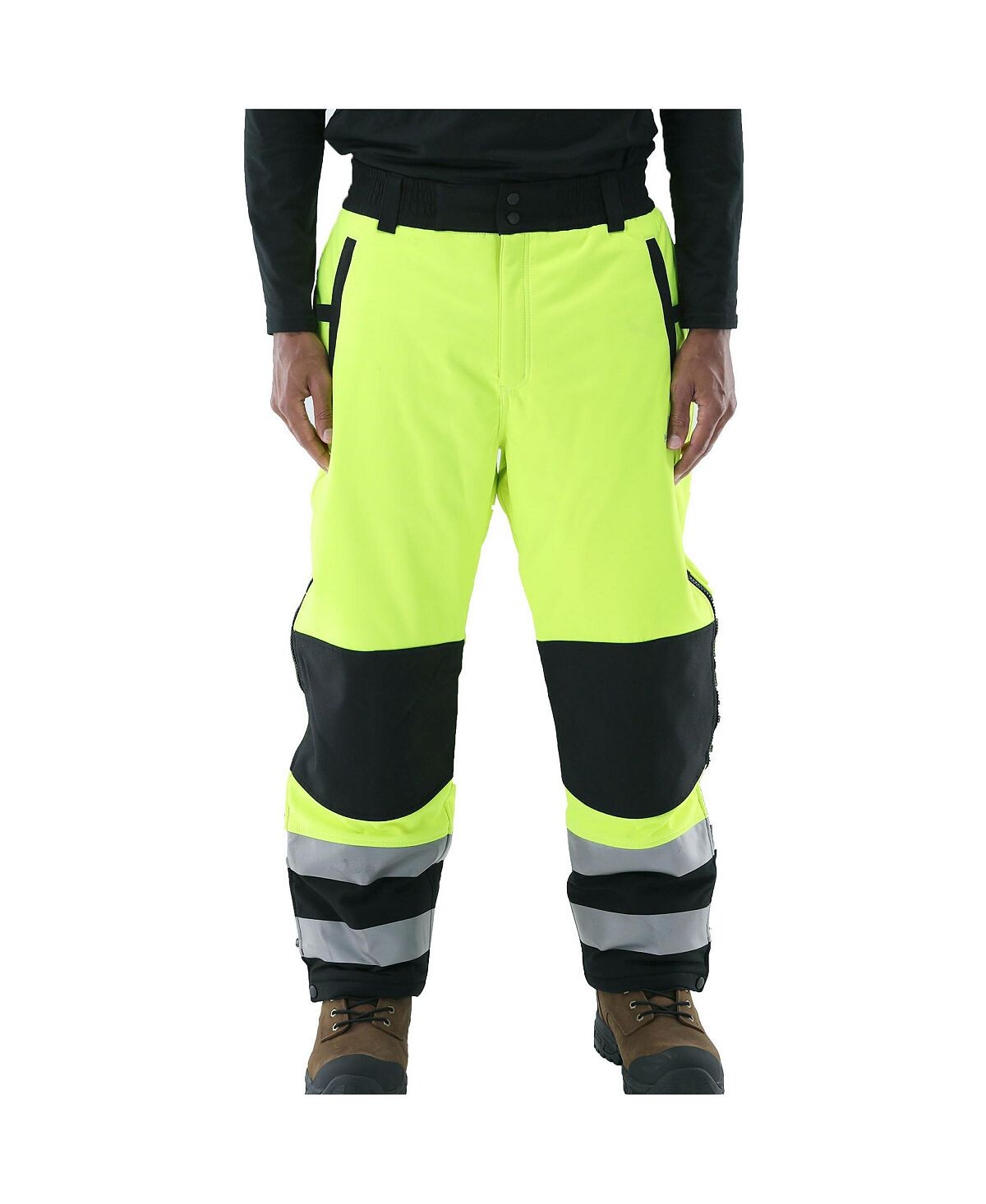 

Мужские утепленные брюки Softshell HiVis — большие и высокие RefrigiWear