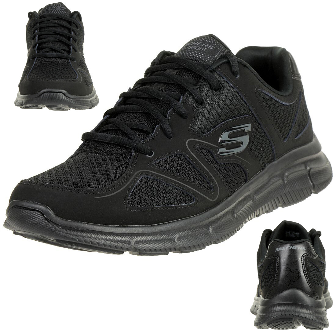 цена Низкие кроссовки Skechers Low Verse Flash Point, черный